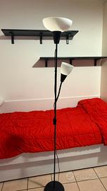 Lampada da terra IKEA TÅGARP 2 luci + lampadine