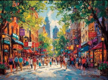 Quadro Irina Collins - Downtown Sighs