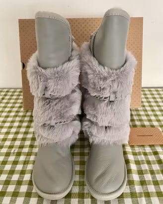 Stivali lusso pelle e pelliccia Australia Luxe