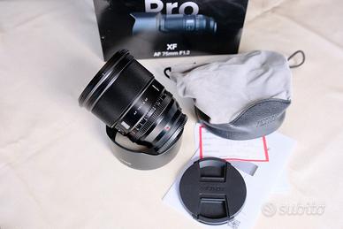 VILTROX AF 75 F1.2 PRO FUJIFILM PARI AL NUOVO!