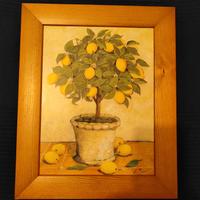 quadro limoni con cornice 