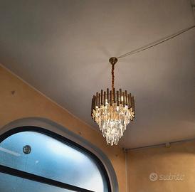 Lampadario in cristallo
