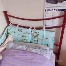 Struttura letto singolo ferro battuto + rete doghe