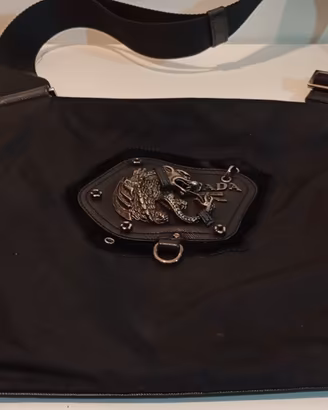 Borsa Tracolla Prada  Nylon Tessuto Nero Edizione