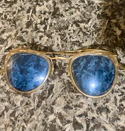 Occhiali da sole laminati oro anni 60 Sol Amor