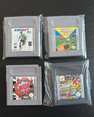4 Giochi Gameboy 