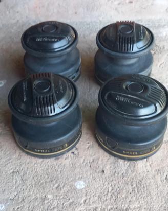 Lotto di 4 bobine originali Shimano GR3 in grafite