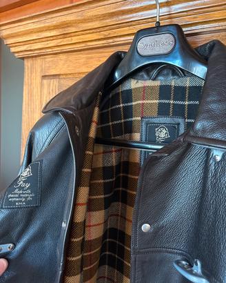 Giaccone Fay in pelle