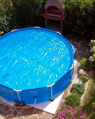 piscina rotonda Bestway + la pompa+ scaletta 