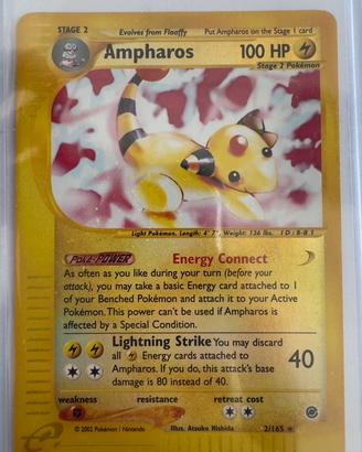 Ampharos Holo 2/165 - Expedition Base Set ENG