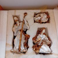 statue del presepio  in ceramica 