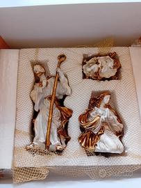 statue del presepio  in ceramica 