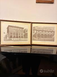 Coppia quadri di pistoia