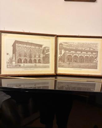 Coppia quadri di pistoia