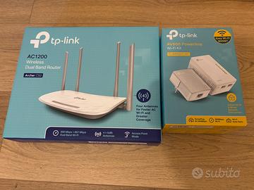 Router WIFI TP Link + ripetitore