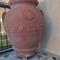 Orcio toscano anfora vaso giara in terracotta