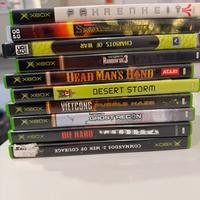 Collezione giochi XBOX prima serie
