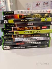 Collezione giochi XBOX prima serie