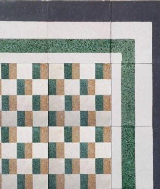 Graniglie antiche lotto di mq 5,28 cementine bagno