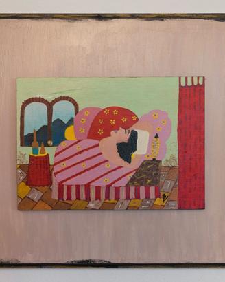 Quadro "Donna che dorme"