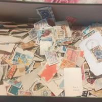 intera collezione francobolli usati -svuotacantina