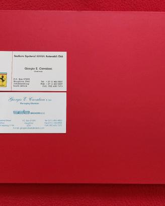 Ferrari Club Sud Africa SEFAC Monza Tour 2006 