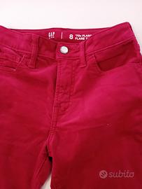 pantaloni gap velluto 8-9 anni