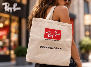 🕶️ Borsa Shopper Ray-Ban Originale – Nuova 40×38