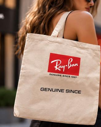 🕶️ Borsa Shopper Ray-Ban Originale – Nuova 40×38
