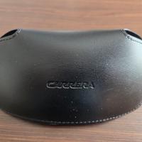 custodia in pelle Carrera occhiali