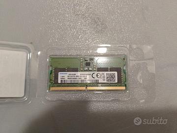 RAM Samsung DDR5 8GB sodimm 4800MHz