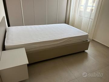 2 letti contenitore con materasso