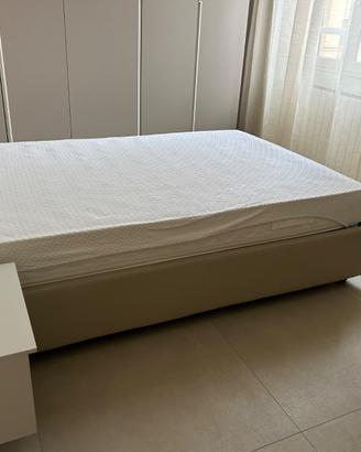 2 letti contenitore con materasso