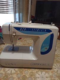 macchina da cucire elettrica con pedale funzionant