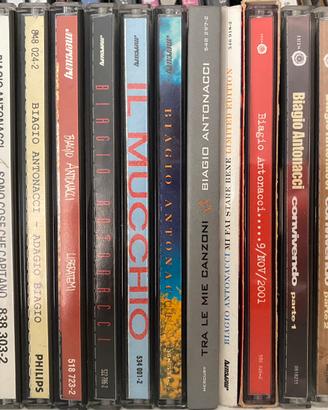 Collezione 11 CD originali Biagio Antonacci