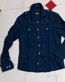 camicia blauer da uomo tg s blu 