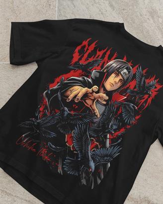 T-Shirt Itachi Uchiha - Taglia XL