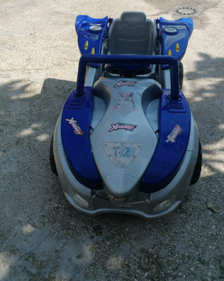 Auto elettrica con batteria ricaricabile