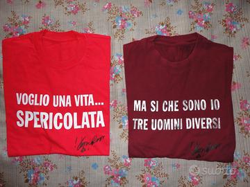 2  T-Shirt Vasco Rossi  – Usate