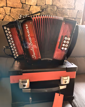 Organetto Paolo Soprani 8 bassi. NUOVO