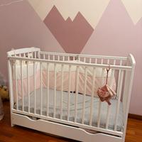 Lettino evolutivo con sbarre Love for Sleep