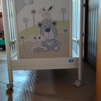 Lettino Pali con materasso