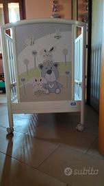 Lettino Pali con materasso