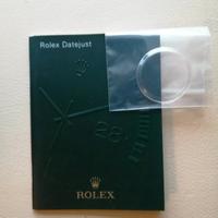 BOOKLET ROLEX DATE JUST ANNO 2006 IT