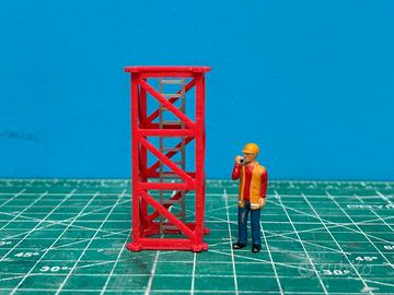 Traliccio Gru per modellini 1:50