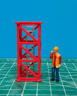 Traliccio Gru per modellini 1:50