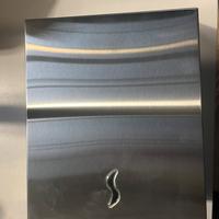 Distributore carta dispencer in acciaio inox