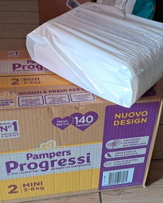 Pannolini tg 2 Pampers Progressi e Lillydoo