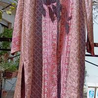 Caban indiano in seta