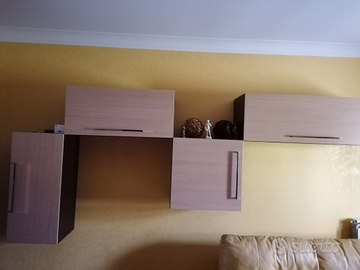 Mobili componibili sospesi soggiorno cucina bagno